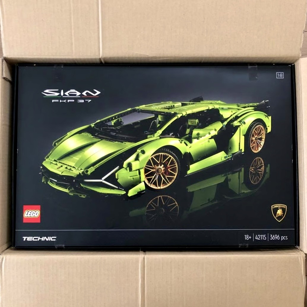 TalBricks 00079 42115 Lamborghini Sián FKP 37 42115 Lamborghini Sián FKP 37 — חדש, תמונה 1 מתוך 1